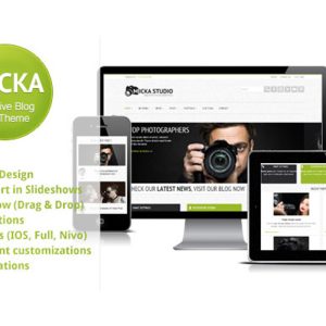 Micka - a Responsive Blog Template