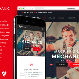 Mechanic - Auto & Car Repair Theme