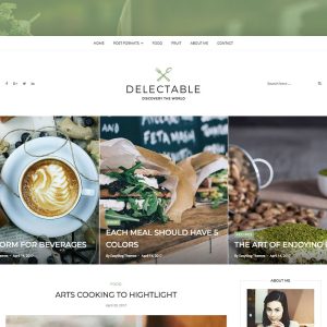 Delectable - Recipe & Food WP Theme