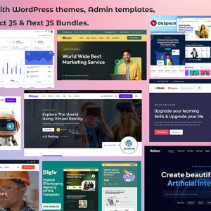 WordPress, Admin, HTML, Items Bundle