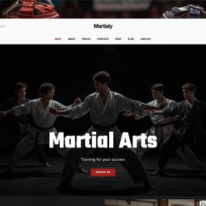 Martial Arts WordPress Theme