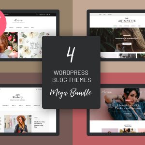4 WordPress Blog Themes Mega Bundle