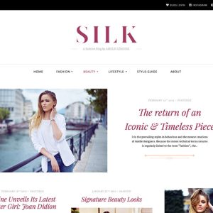 Silk - A Fashion Magazine Theme