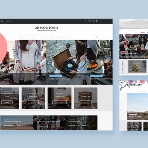 Armonioso Personal & Magazine Theme