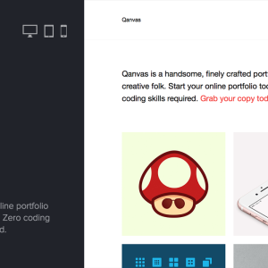 Qanvas - Portfolio Wordpress Theme