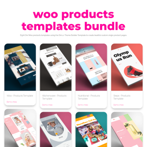 Woo bundle templates