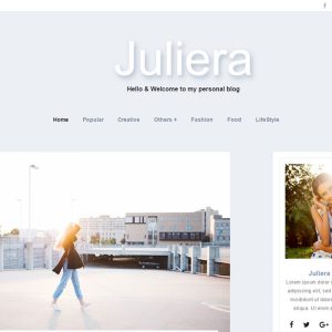 Juliera - Wordpress Theme Feminine