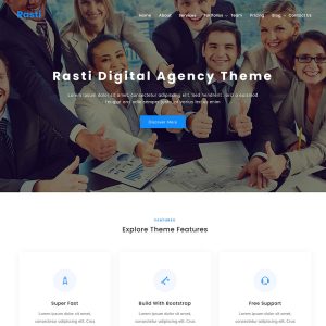 Rasti - Digital Agency WP Theme