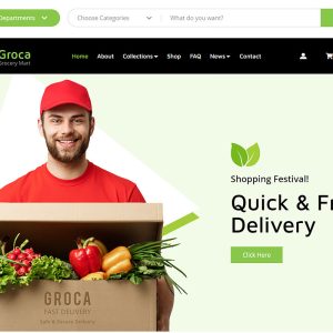 Groca-Grocery Store WordPress Theme