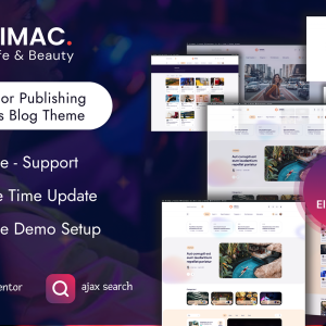 ZIMAC Multi Author WP theme
